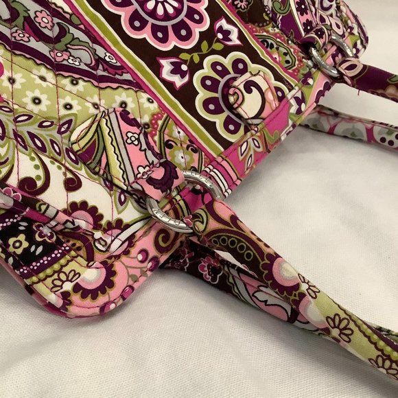 Vera Bradley Frame Bag in Very Berry Paisley - Picture 7 of 7